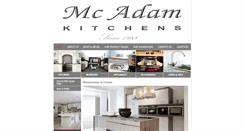 Desktop Screenshot of mcadamkitchens.ie